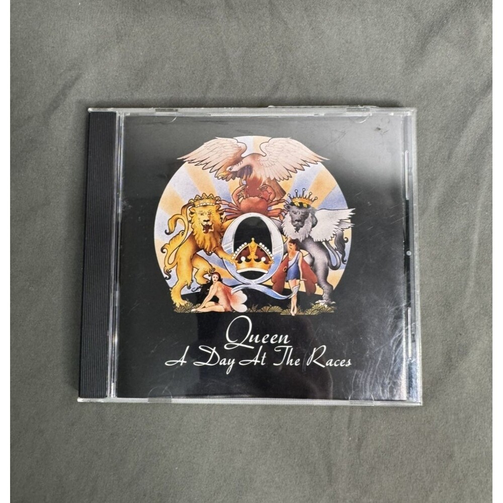 A Day at the Races [USA] by Queen (CD, Mar-1991, Hollywood Records) Mint Disc